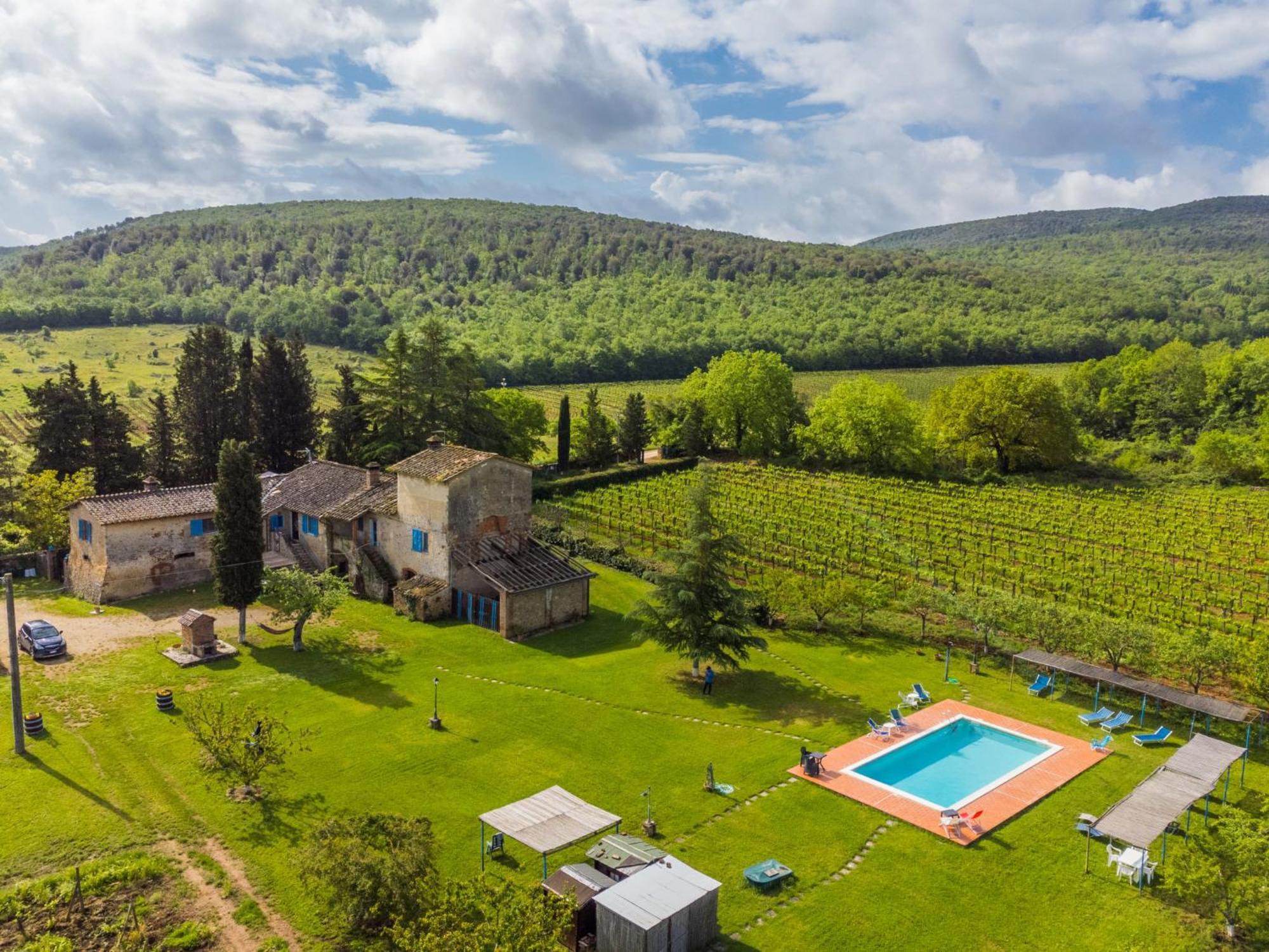 Appartamento Locazione Turistica Fattoria Petraglia - Padronale Monteriggioni Esterno foto